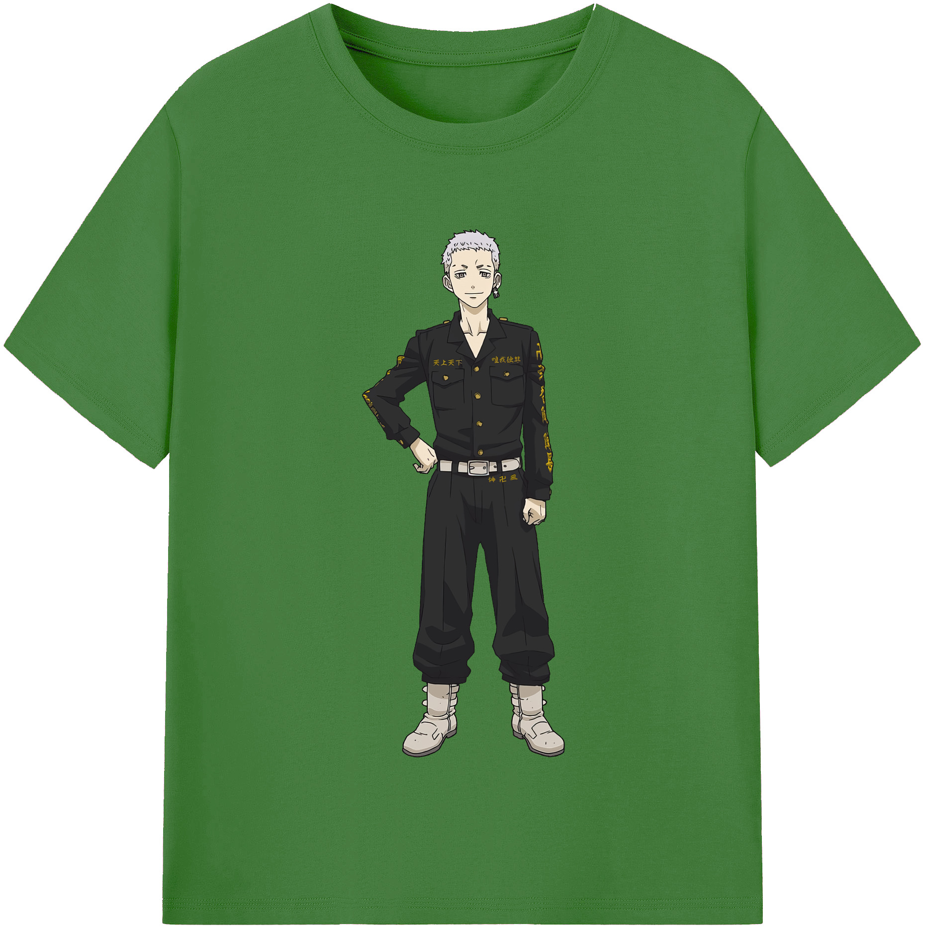 （画像用） 東京リベンジャーズ Tokyo Revengers レディースカジュアルプリントTシャツ（綿100％）
